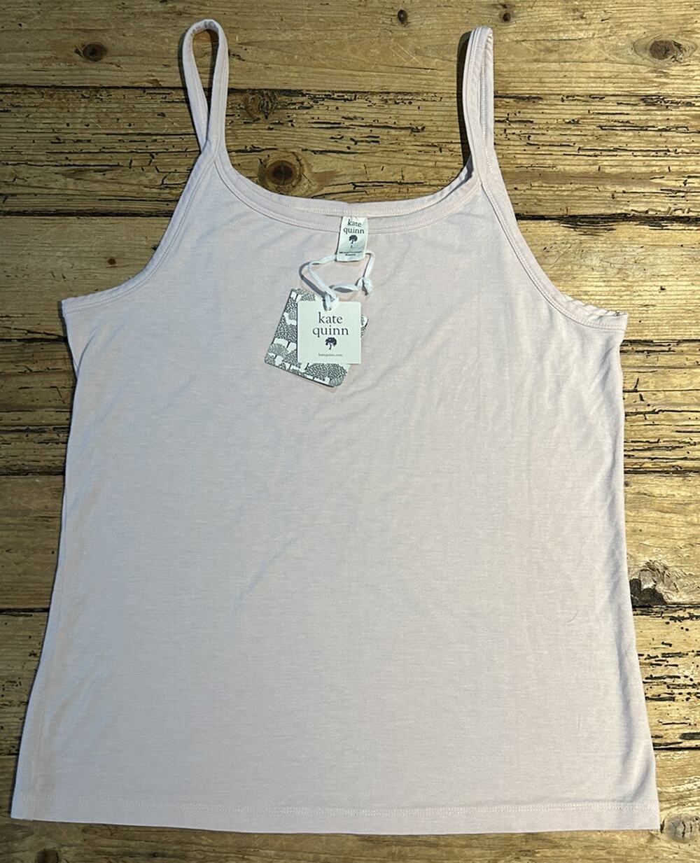 Kate Quinn Women’s Size L Light Pink Tank Top NWT